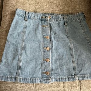 Jean skirt